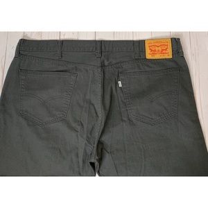 New Mens Levi's 505 Gray Colored Jeans W 42 x L 30